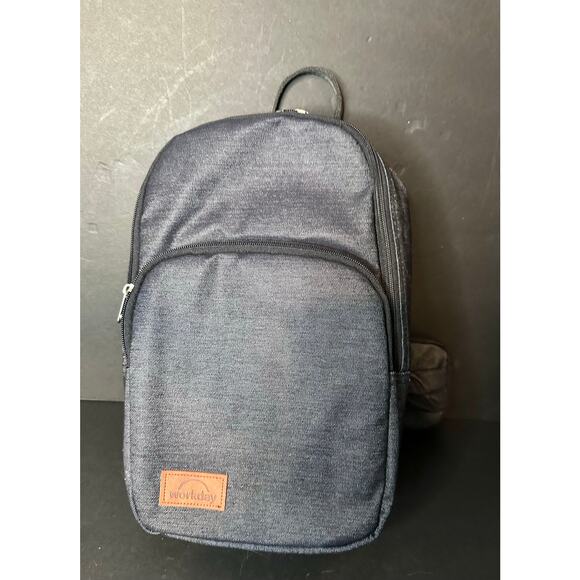 Workday one strap Daypack Backpack Pockets Travel Bag San Francisco 2025 - Picture 1 of 4